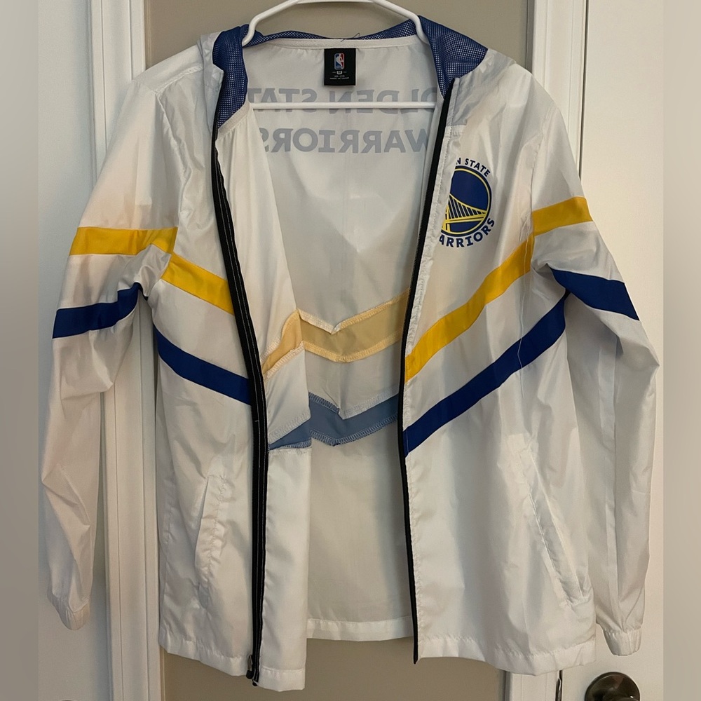 Youth Golden State Warriors Windbreaker